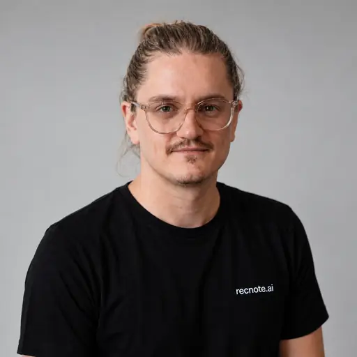 Viktor Borg, grundare och CIO på Recnote