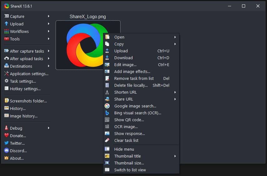 ShareX is a free open source Loom alternative.