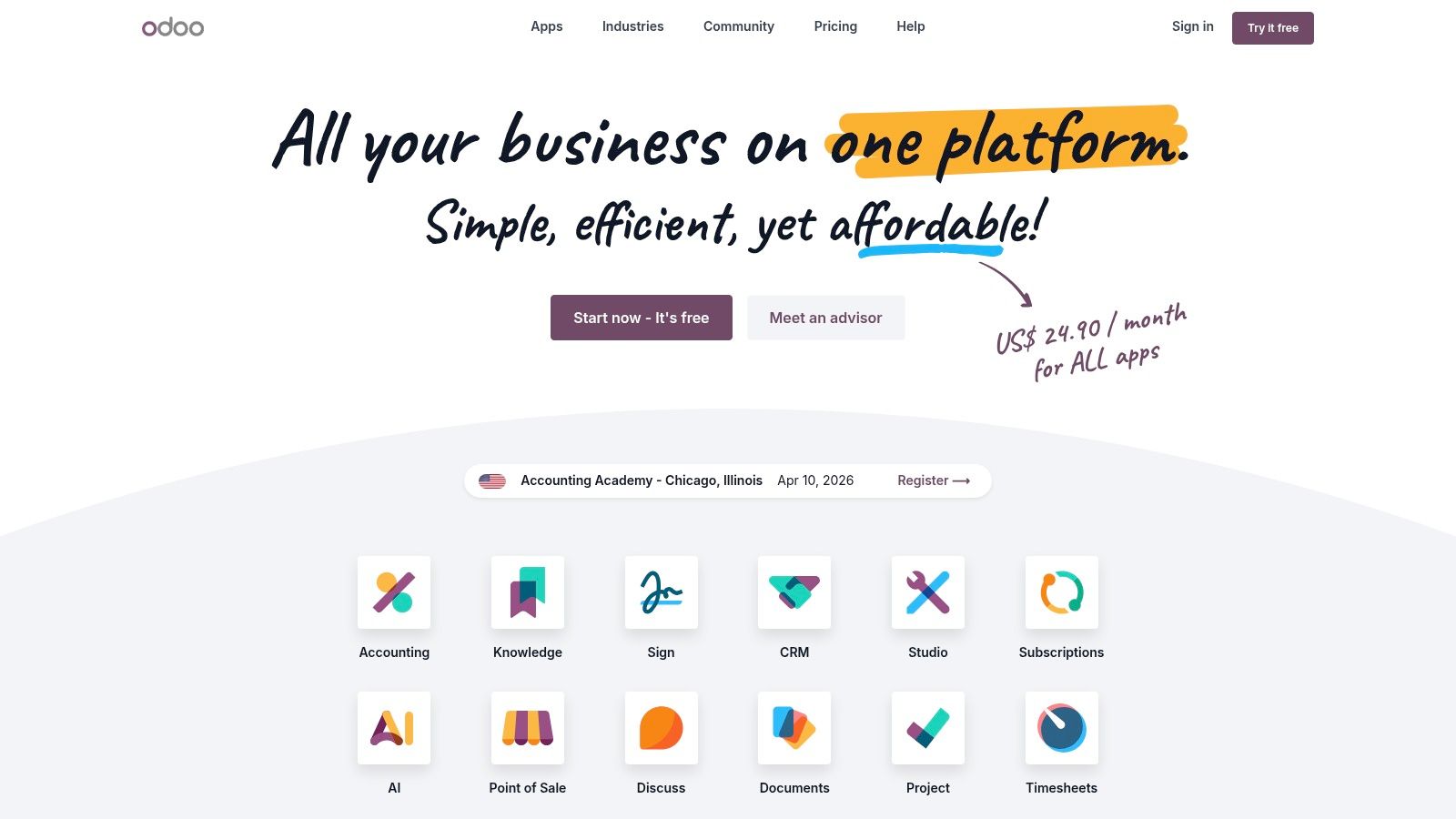 Odoo (Community Edition)