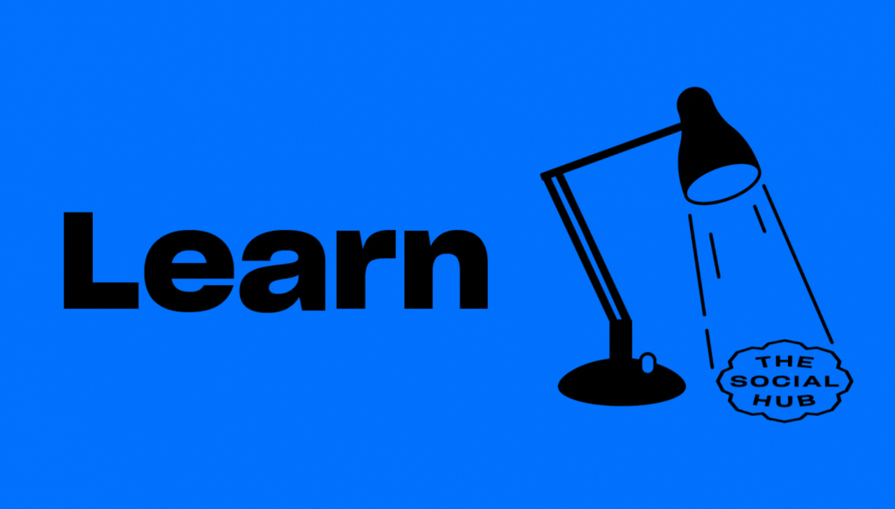 Streetside billboard with flyposters of the Batch.Works brand and illustrations