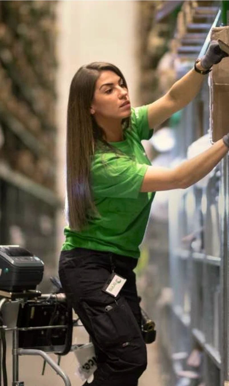 Woman in Office Setting
