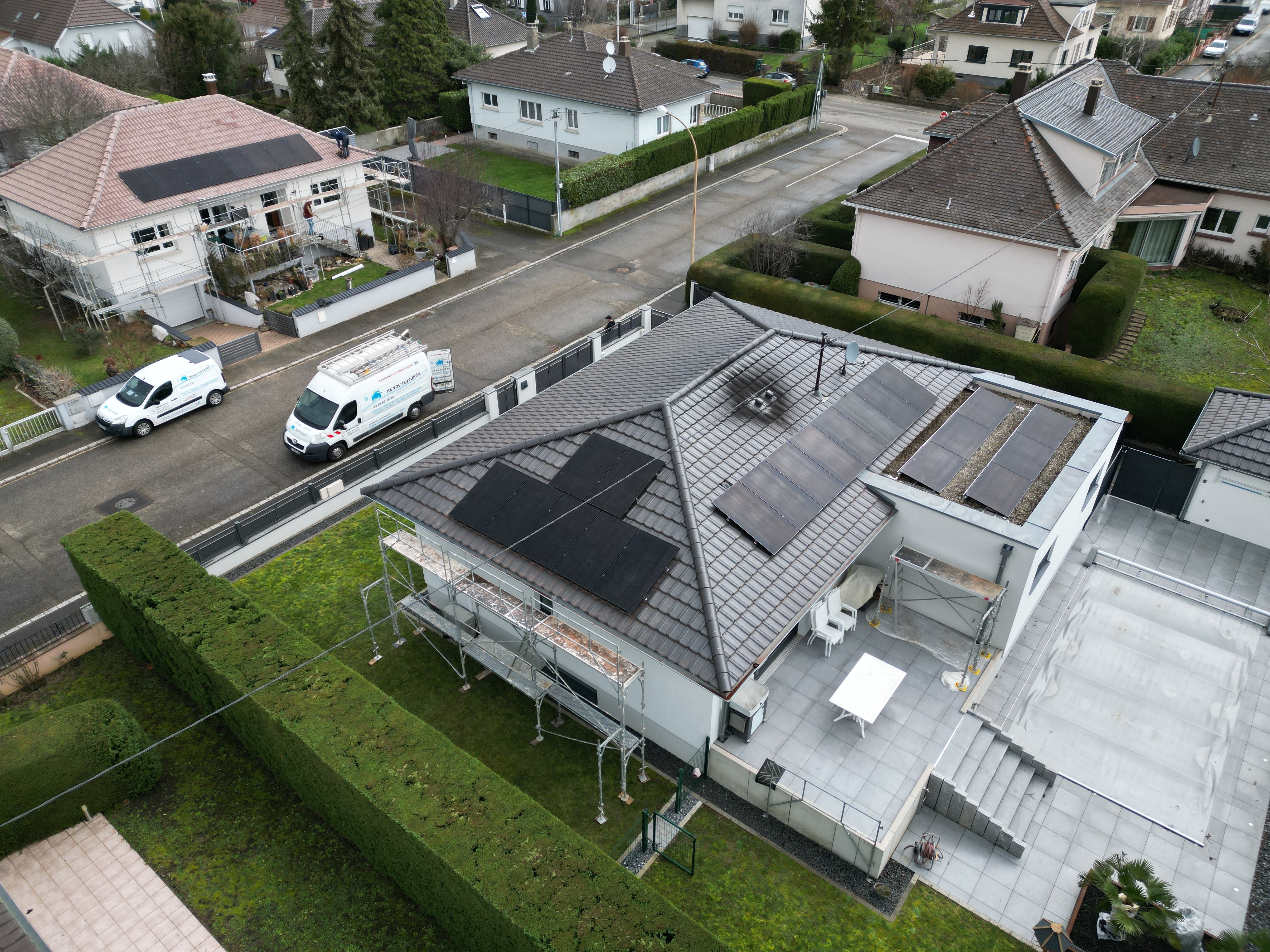 Panneaux photovoltaïques à Buhl