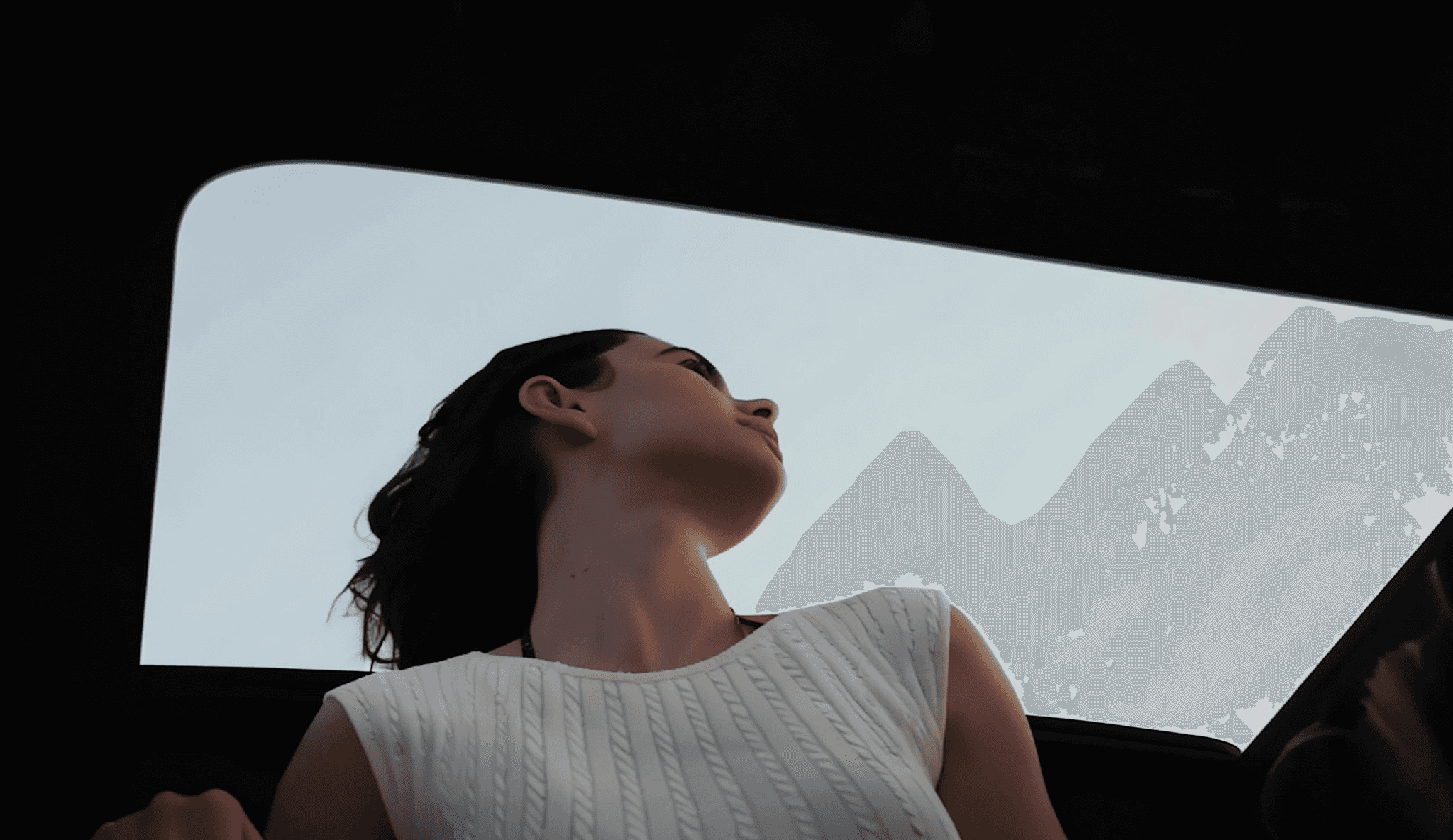 Women with clear, healthy-looking skin, AI-generated