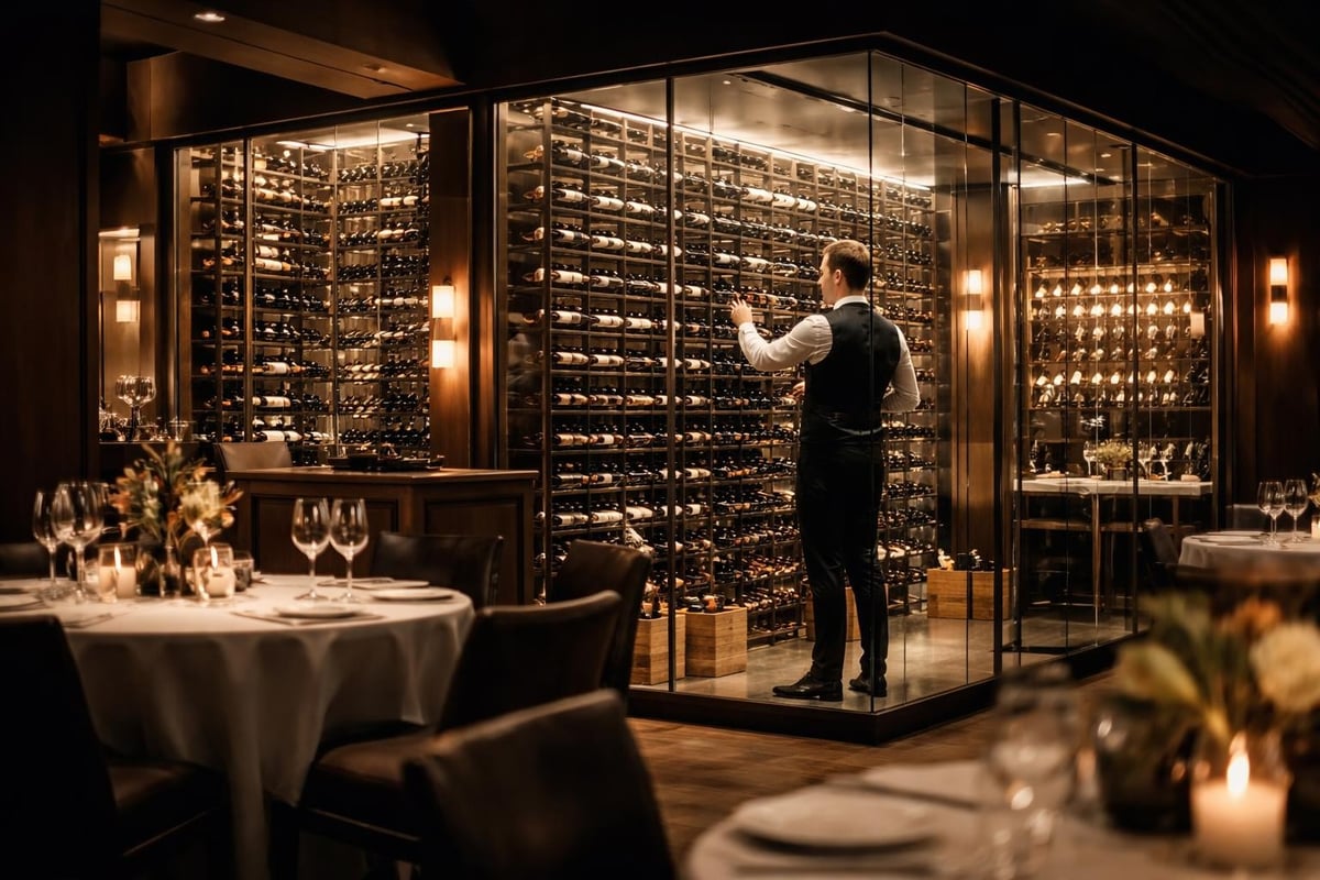 Commercial wine cellar considerations