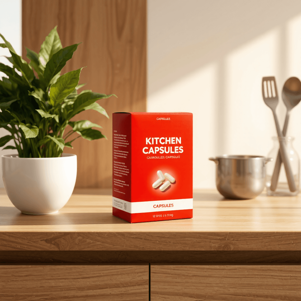 product photography of box of medication