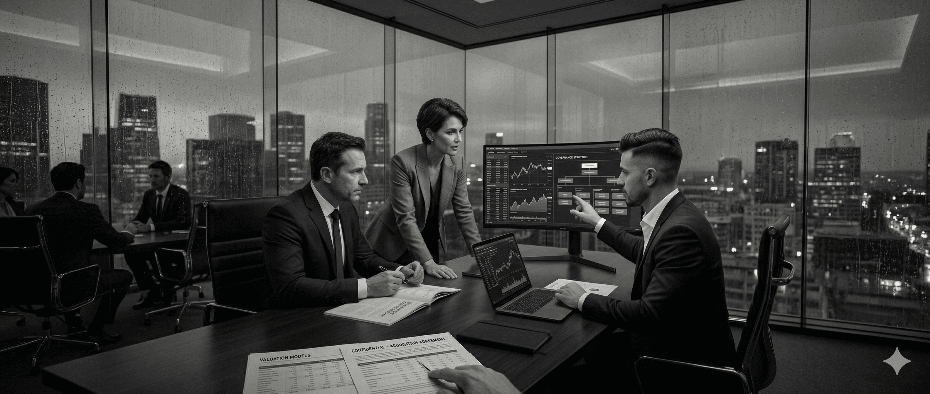people sitting on chair in front of laptop computers