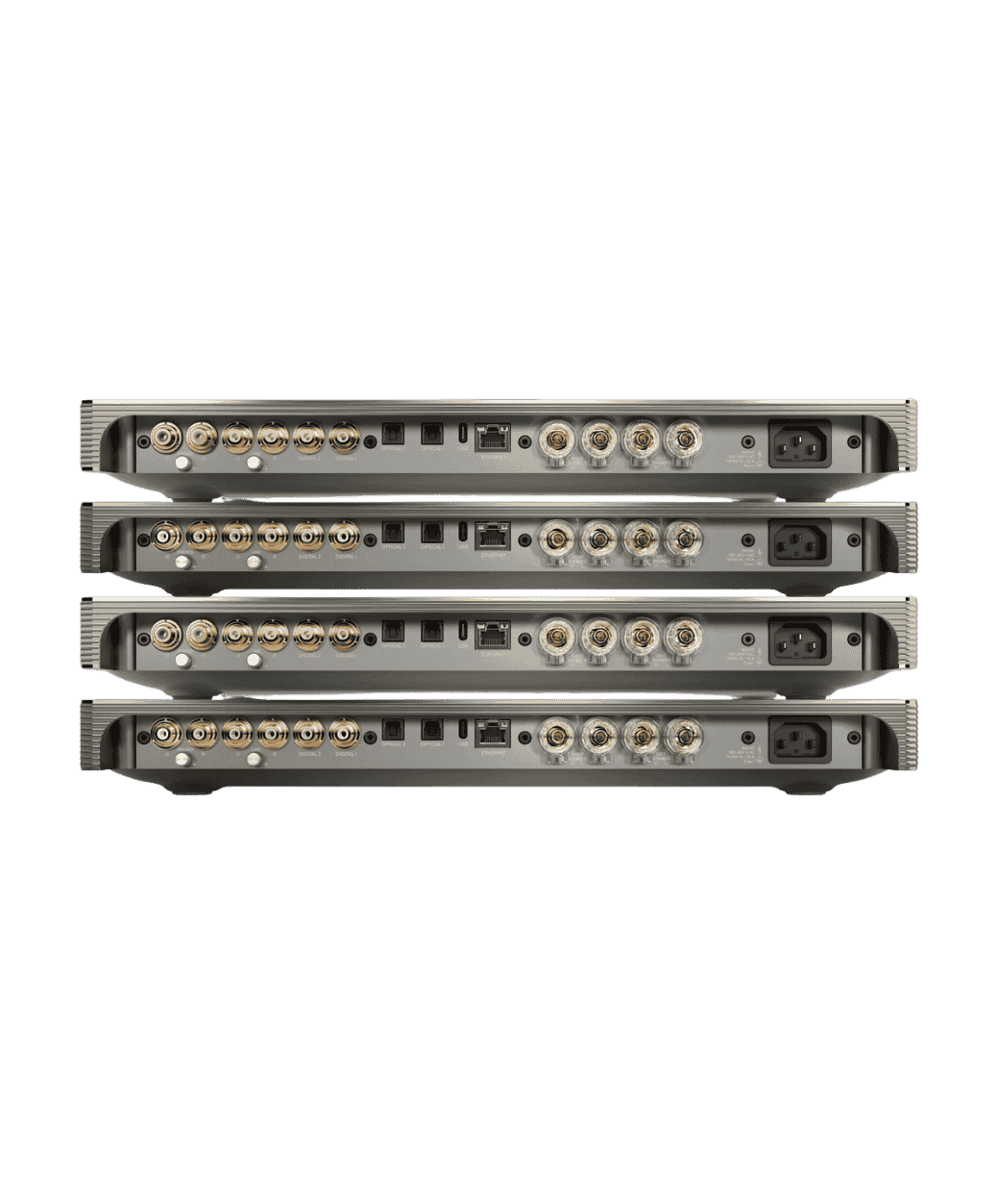 Devialet ASTRA - Double Dual - Quatro - Silver - back panel- LE STUDIO HIFI