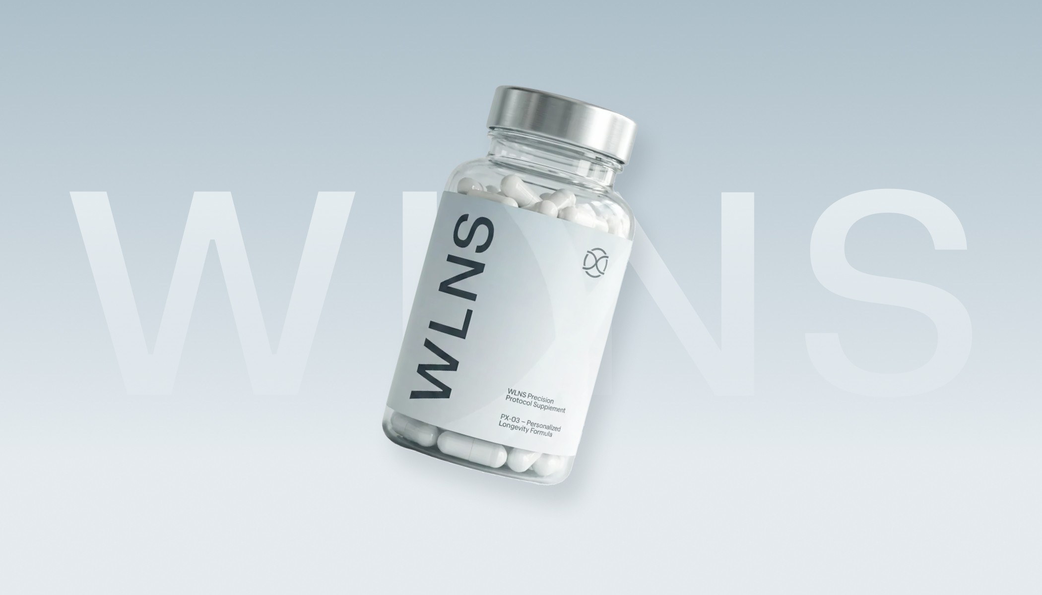 wlns supplement bottle design