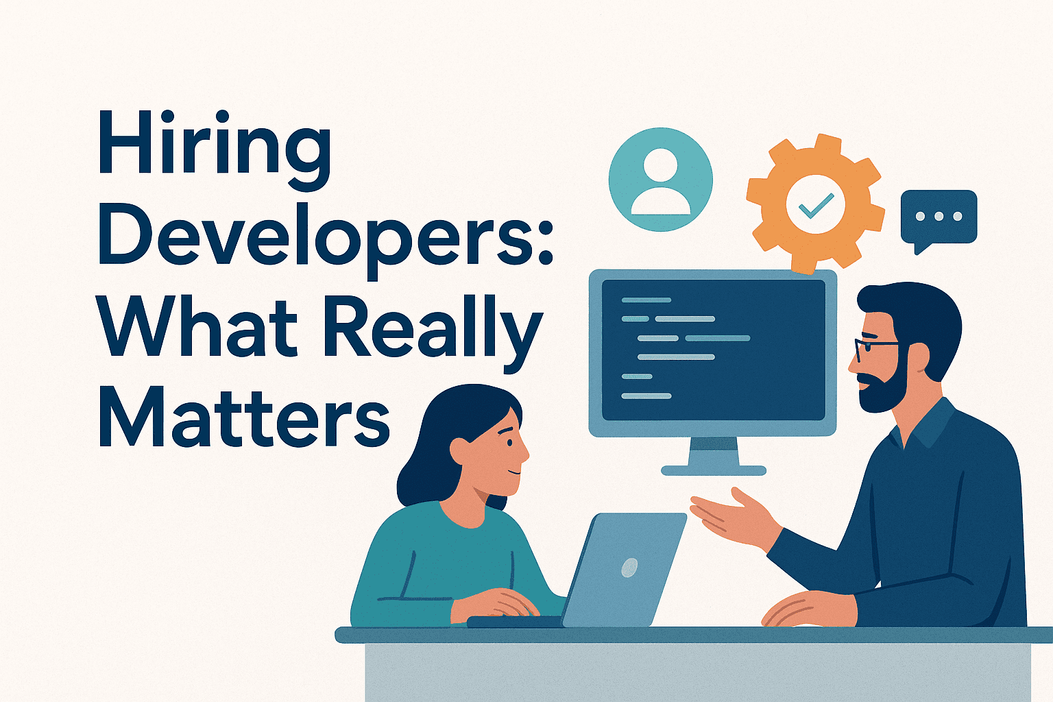 Developers collaborating on a project