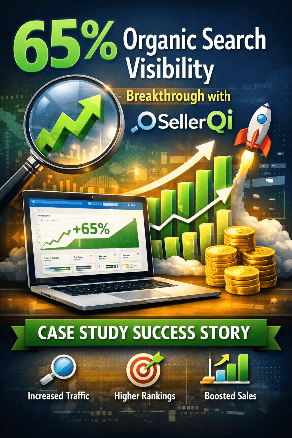 Organic Search Visibility Breakthrough with SellerQI