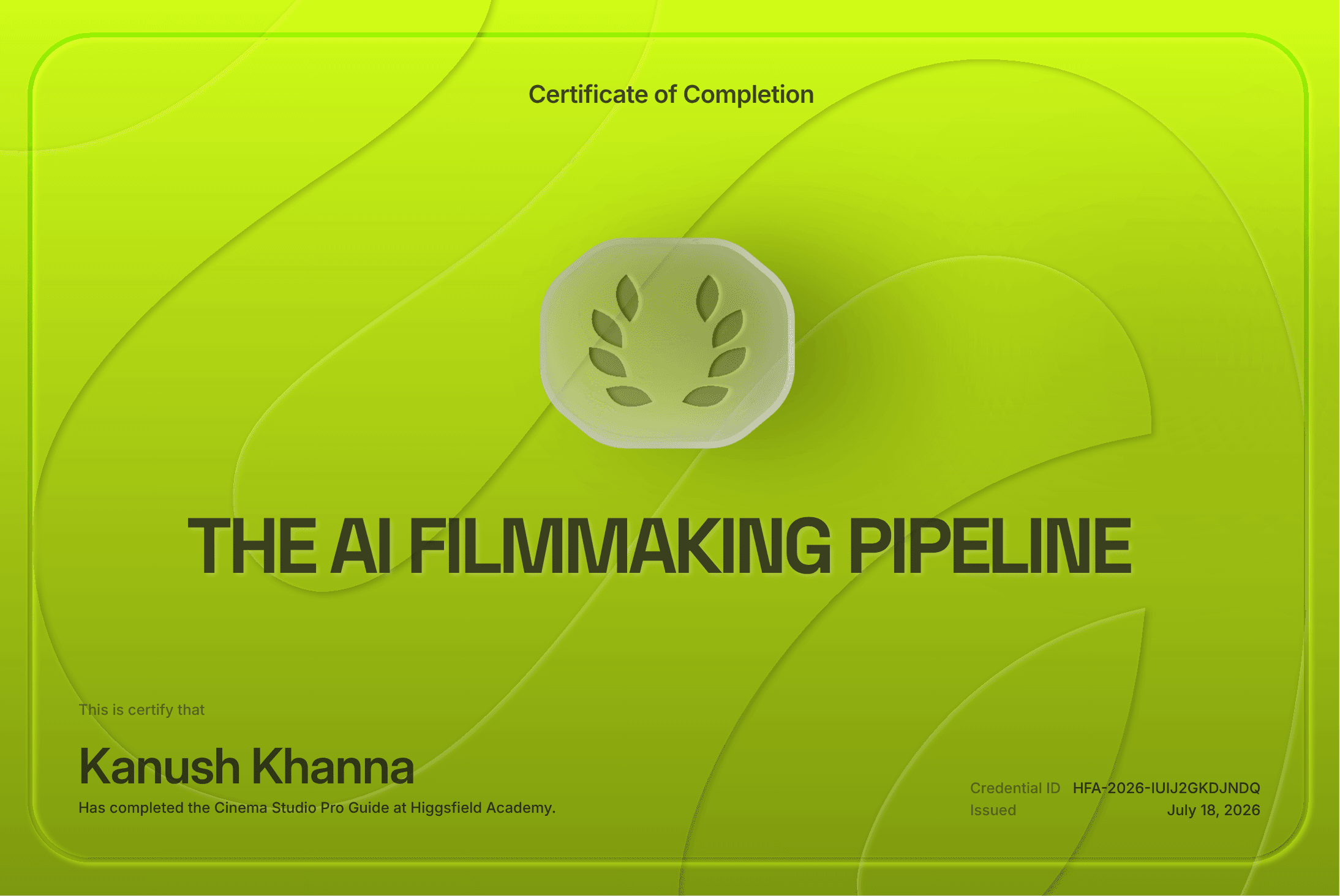 THE AI FILMMAKING PIPELINE