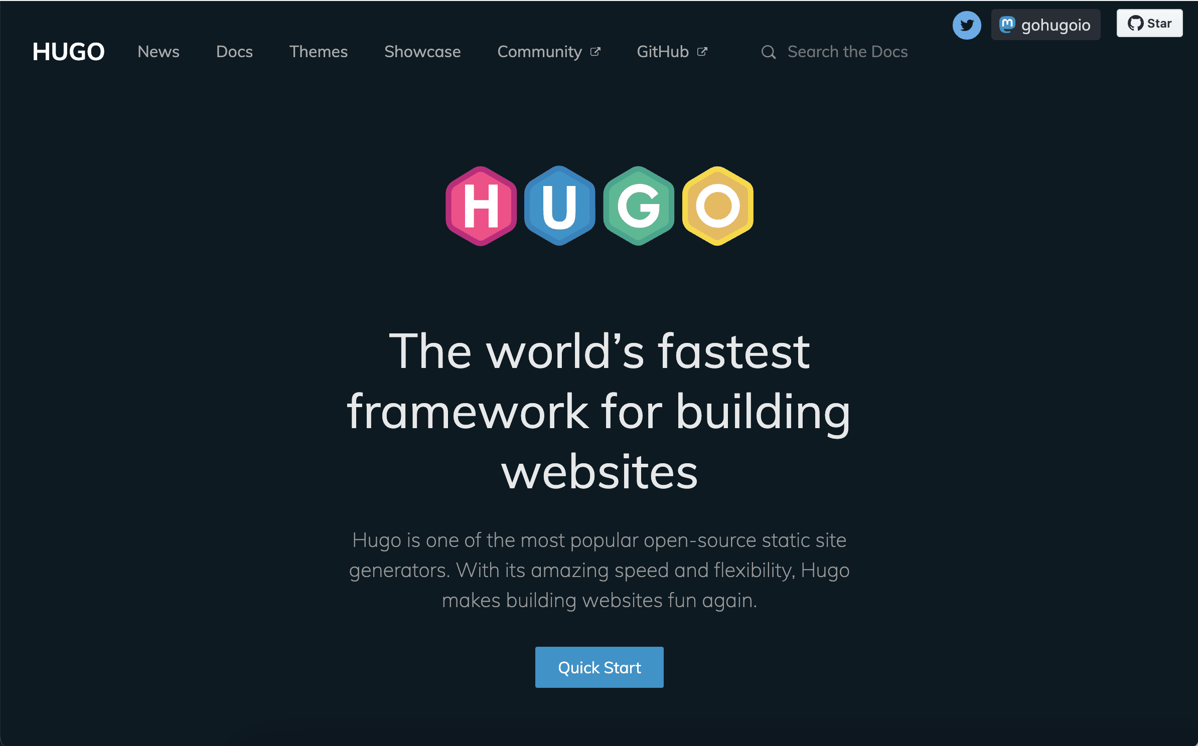 Hugo - A headless CMS
