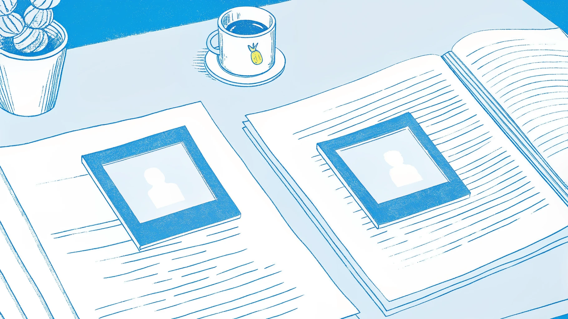 Desk scene with matching DBA and fictitious business name documents beside a public notice newspaper and official stamp
