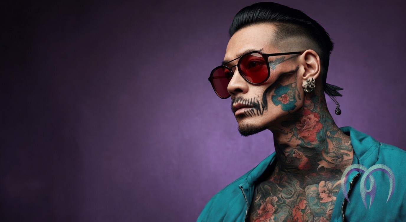 a woman wearing headphone