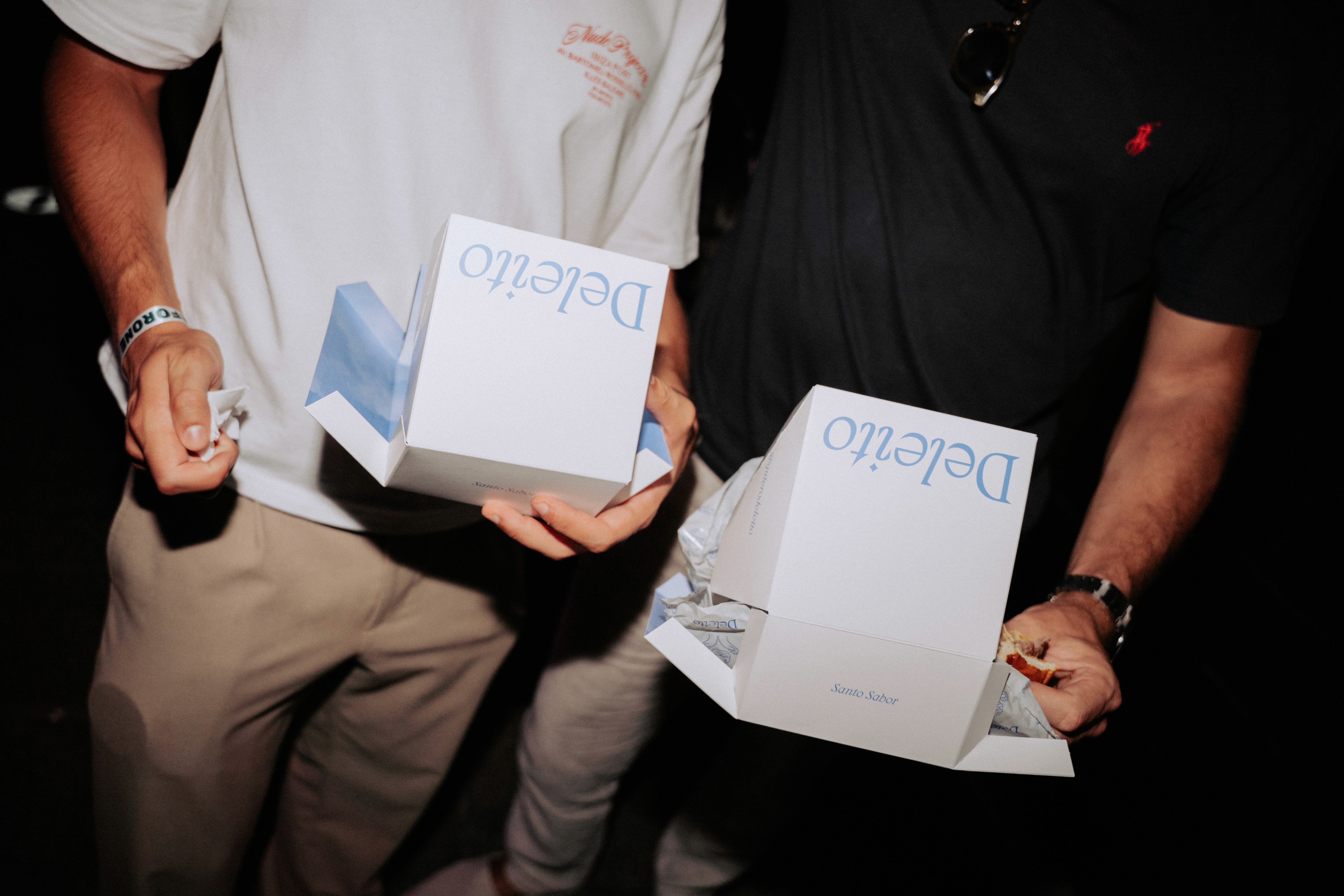 Streetside billboard with flyposters of the Batch.Works brand and illustrations