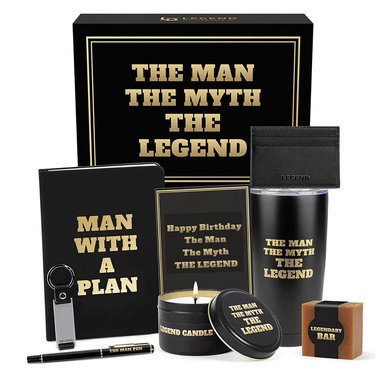 The Legend Premium Gift Hamper Basket for Men