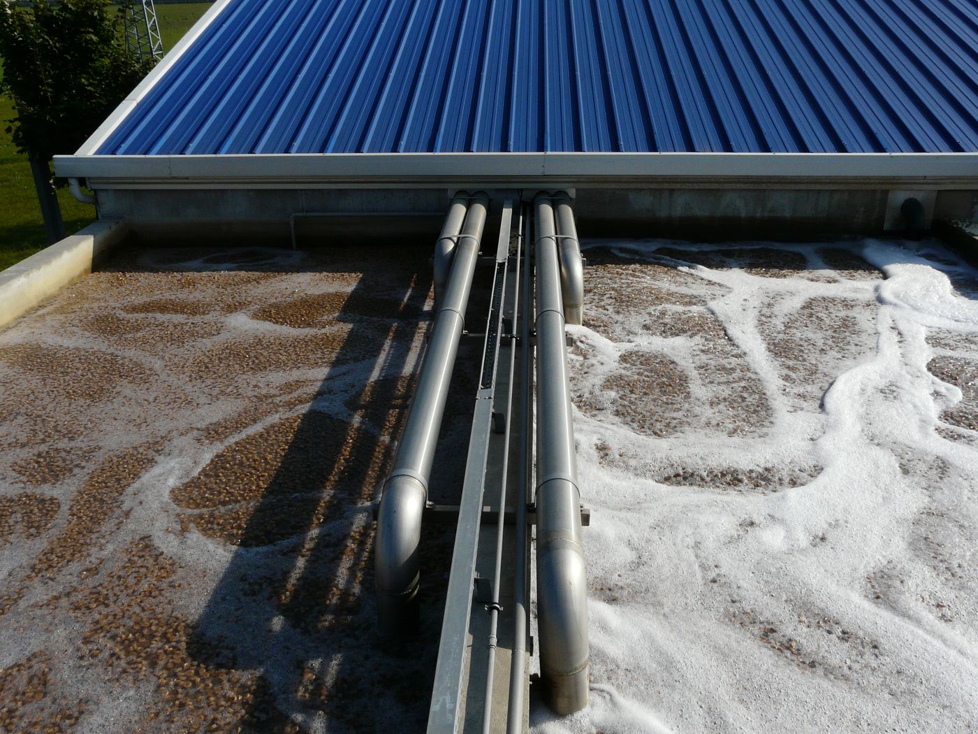 HYBRATOR carrier bed under aeration at Magyar Suzuki, Esztergom, Hungary