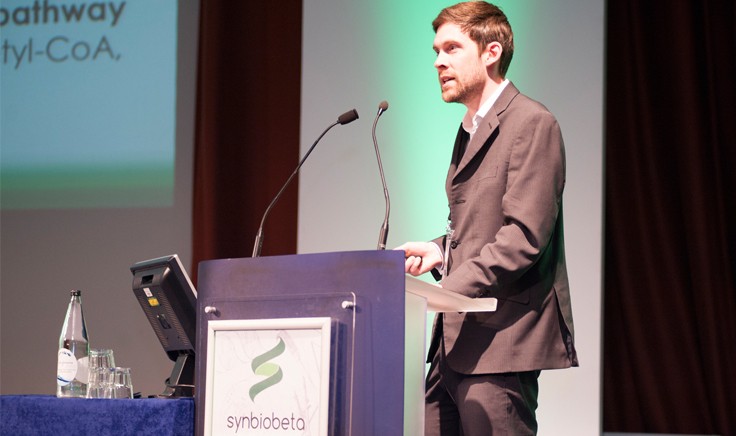 Alex Pudney, Synthetic Biology Team Leader at ZuvaSyntha, speaking at SynBioBeta London 2015.