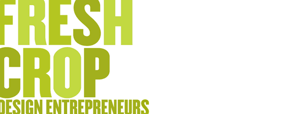 typography of fresh crop design entrepreneurs