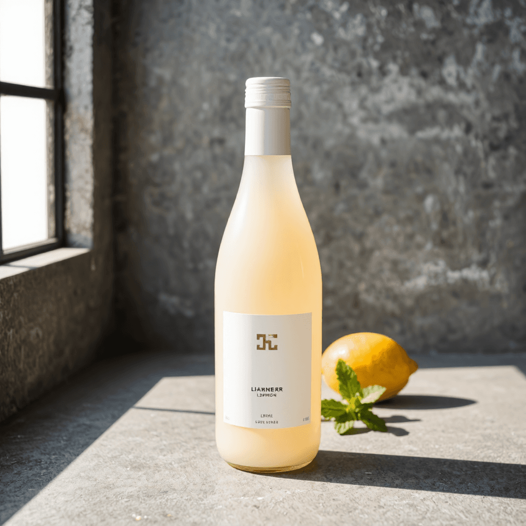 product photography of a bottle of beverage