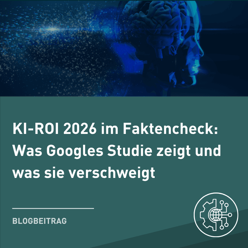 banner mit einem Laptop, einem symbolischen Ki Finger und dem titel des Blogartikels