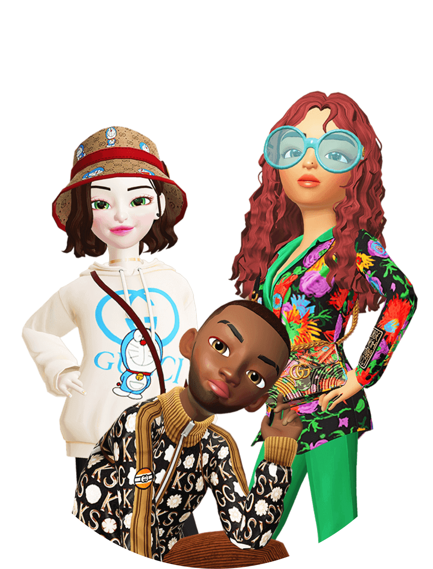 Zepeto Gucci Fashion Characters