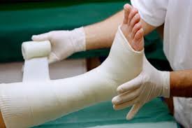 Dr. Chandu Vamsi Krishna providing fracture care in Visakhapatnam