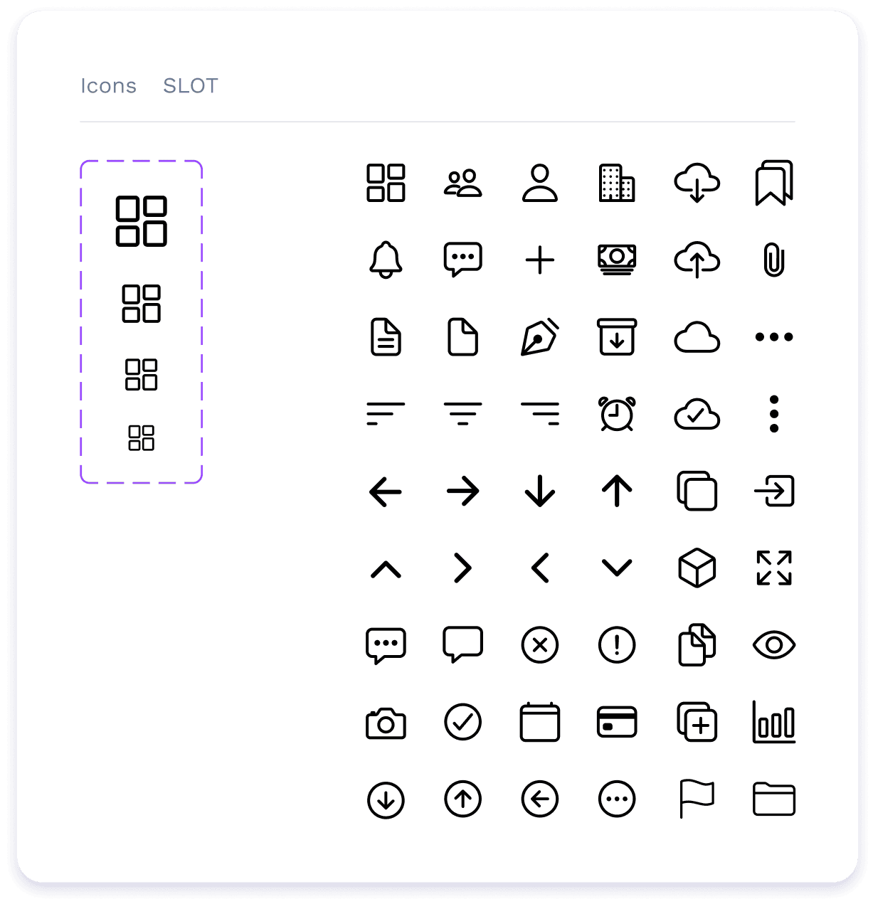 Wireframe of a desktop screen