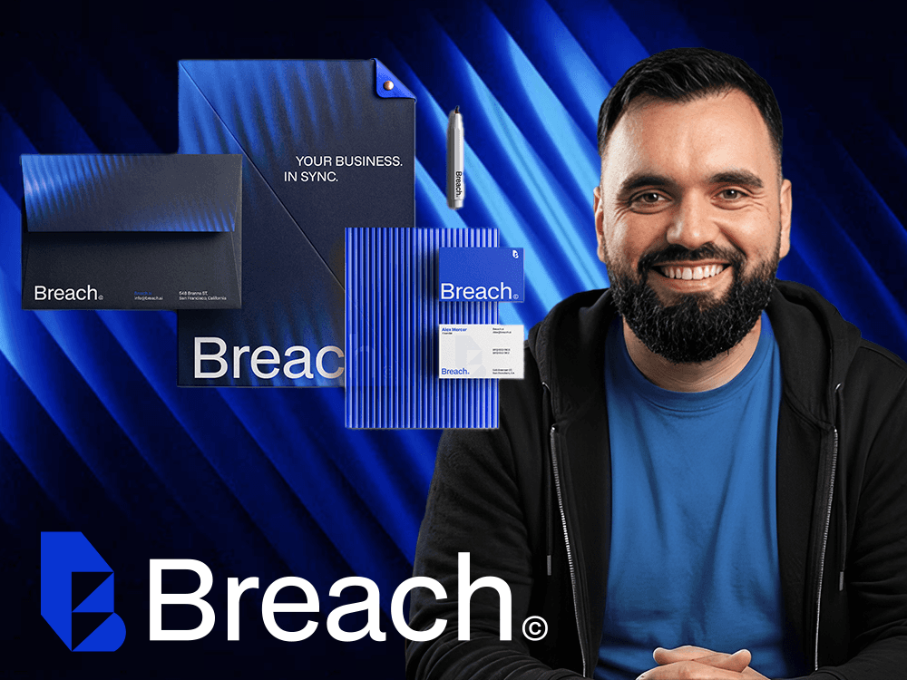 Breach - Brand Identity case study by Vizura Studio
