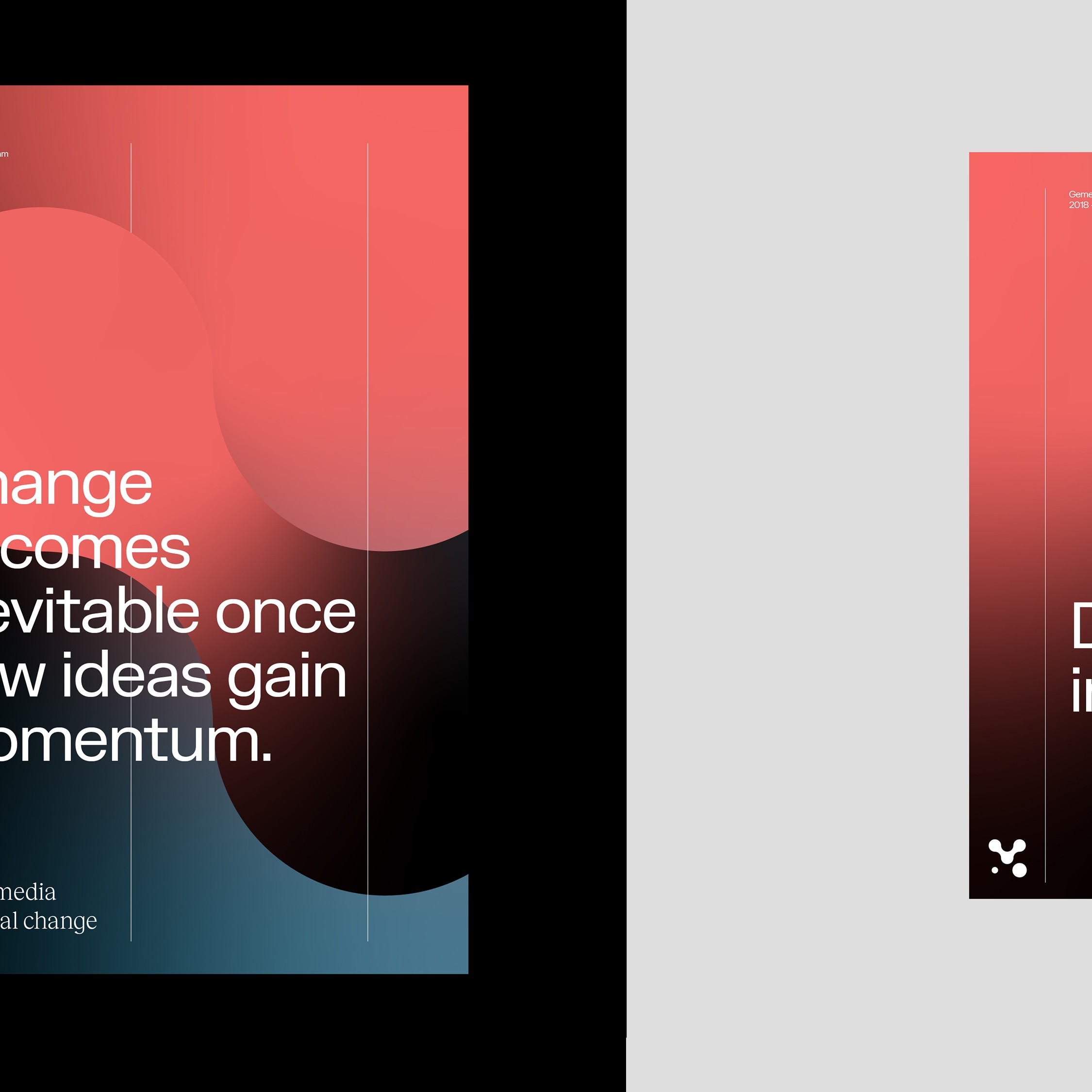 New Momentum poster design