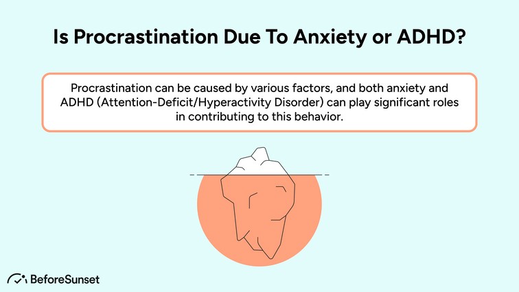 Is Procrastination Due To Anxiety or ADHD?