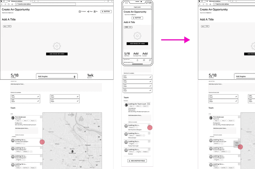 Opportunity Marketplace — match details