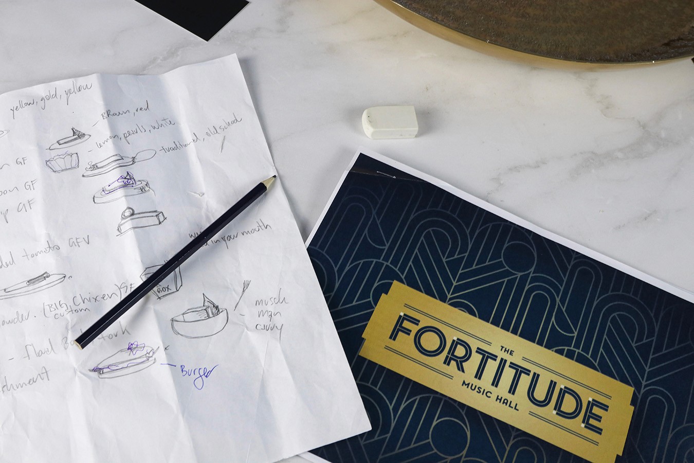 Sit Down dining catering for the Australian Women in Music awards held at the Fortitude Music Hall