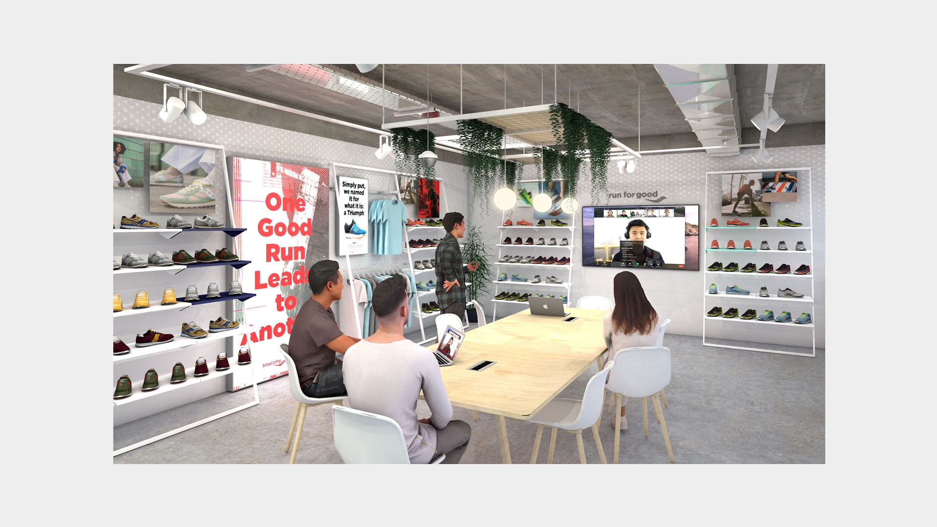 Soucony Workspace Design