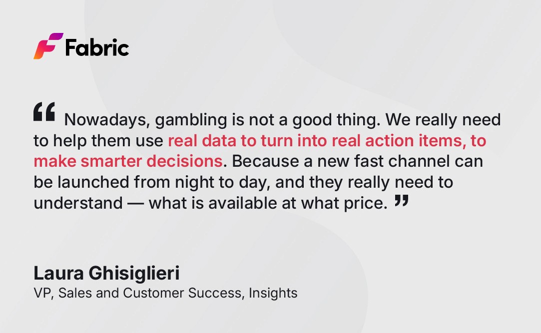 At NAB Show 2026, Fabric's VP of Sales and Customer Success spoke candidly about where AI is delivering genuine workflow gains — and why grounding it in verified data is the only way to make it useful at scale.
