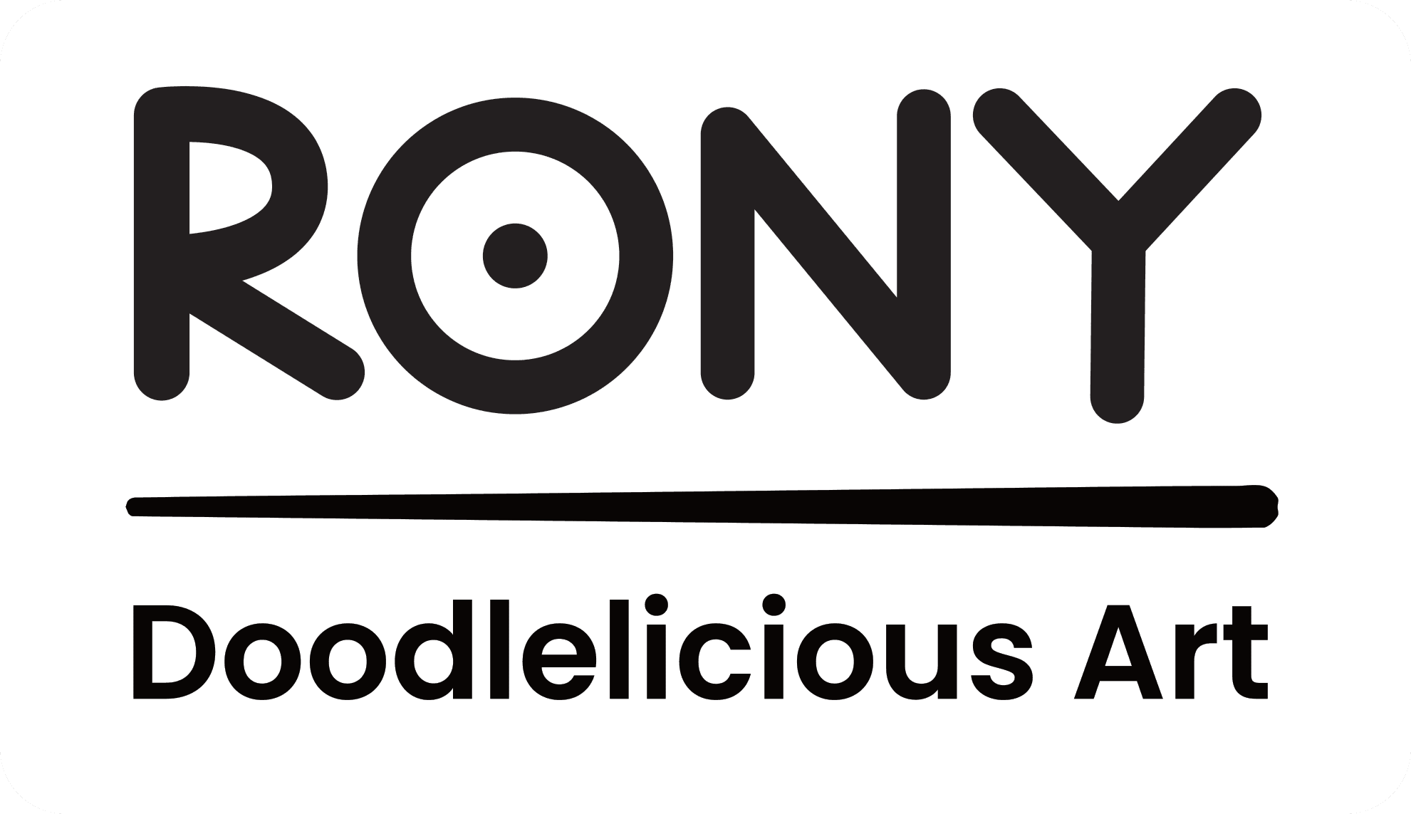 RONY Doodlelicious Art Website