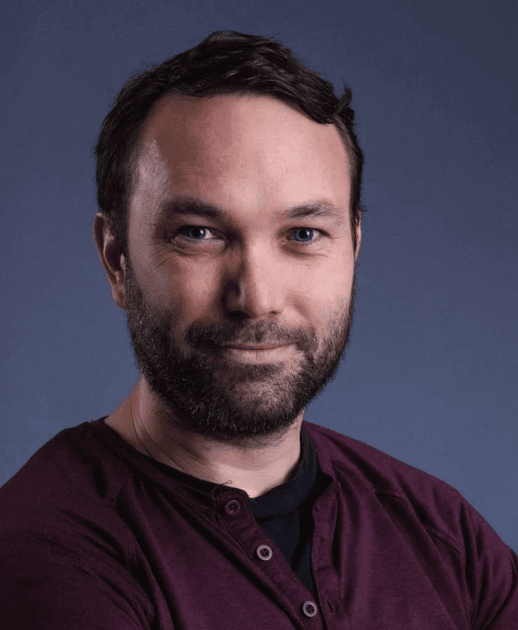 Portrait of Anthony Rose, Co-founder and Chief Technology Officer of Logos