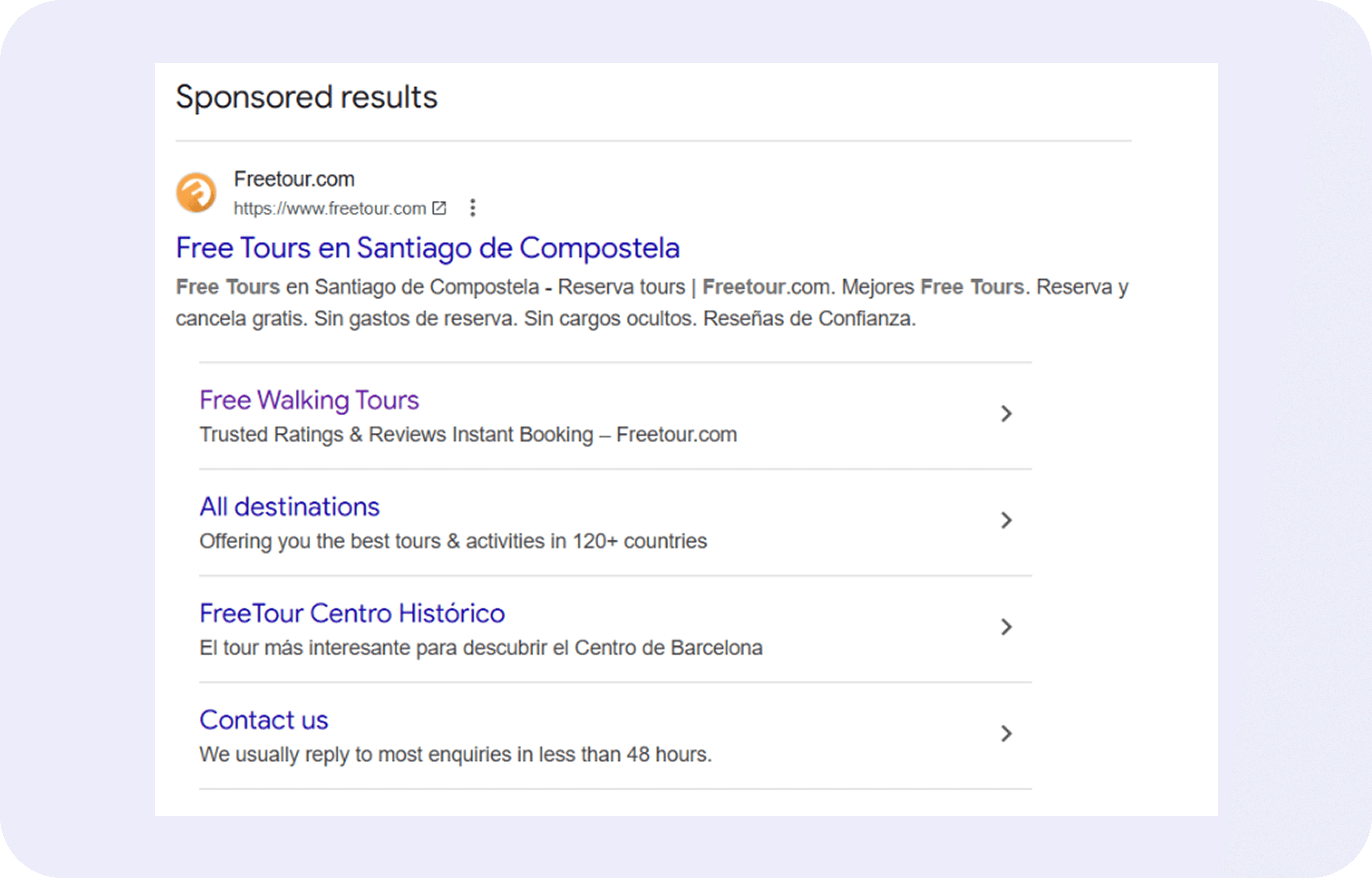Google Search Ad