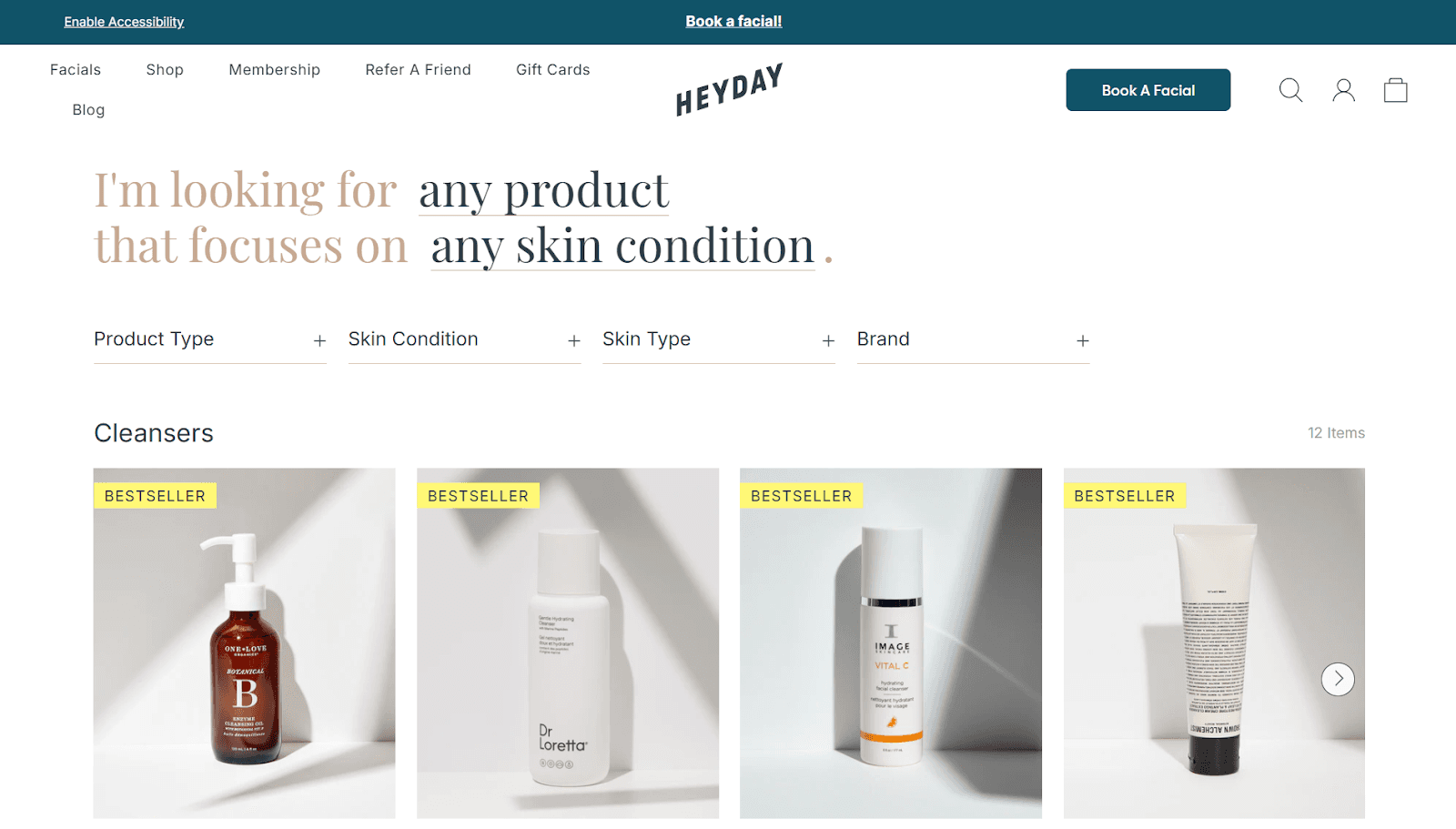  Heyday Homepage