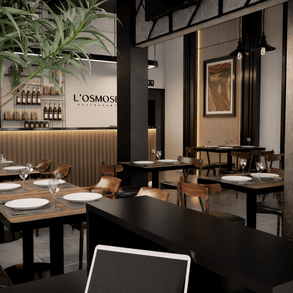 L'Osmose restraurant design