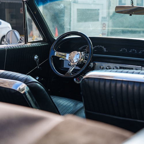 Classic Car Lowrider Interior