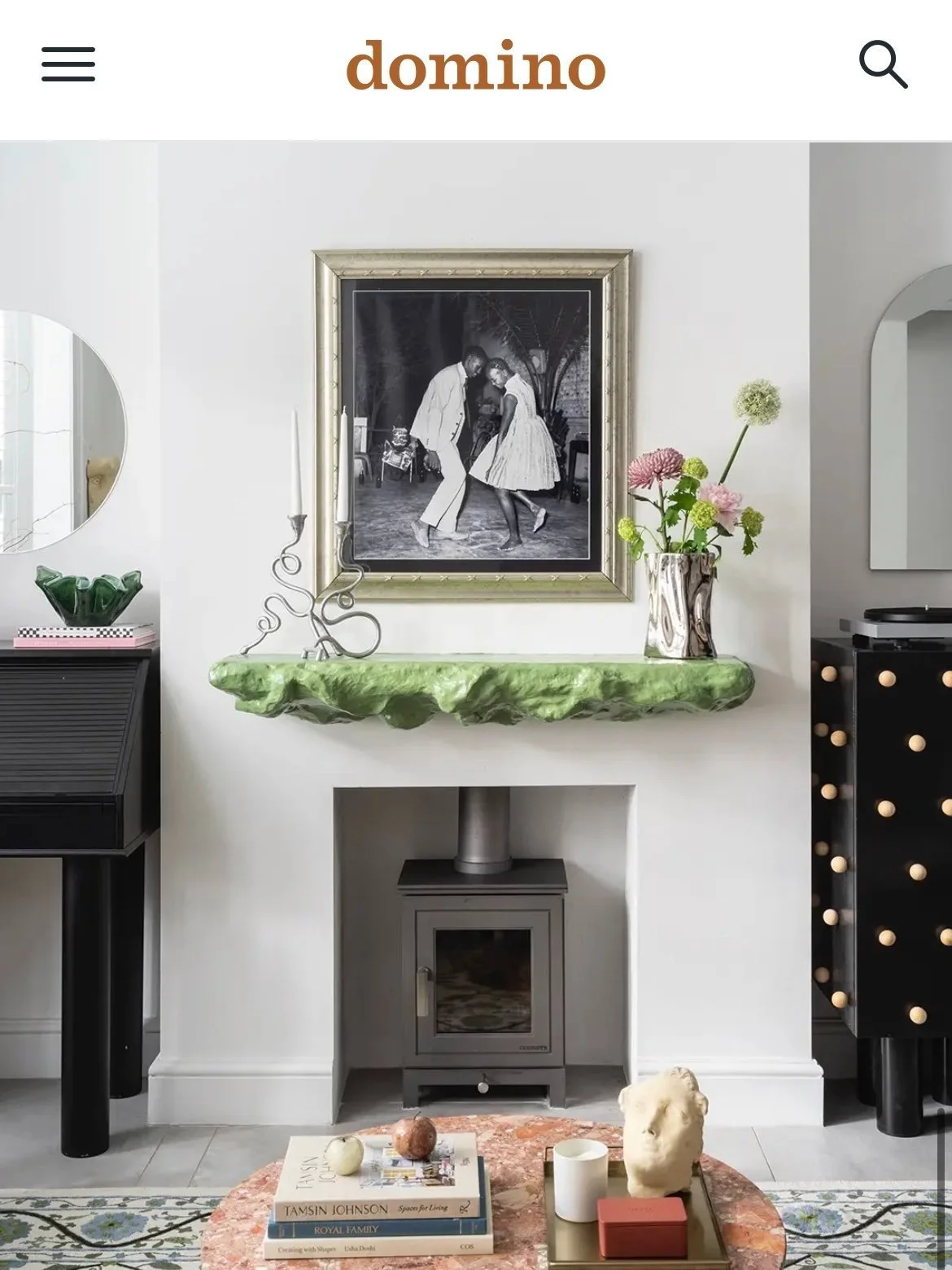 Atelier Akuko interior featured in Domino magazine