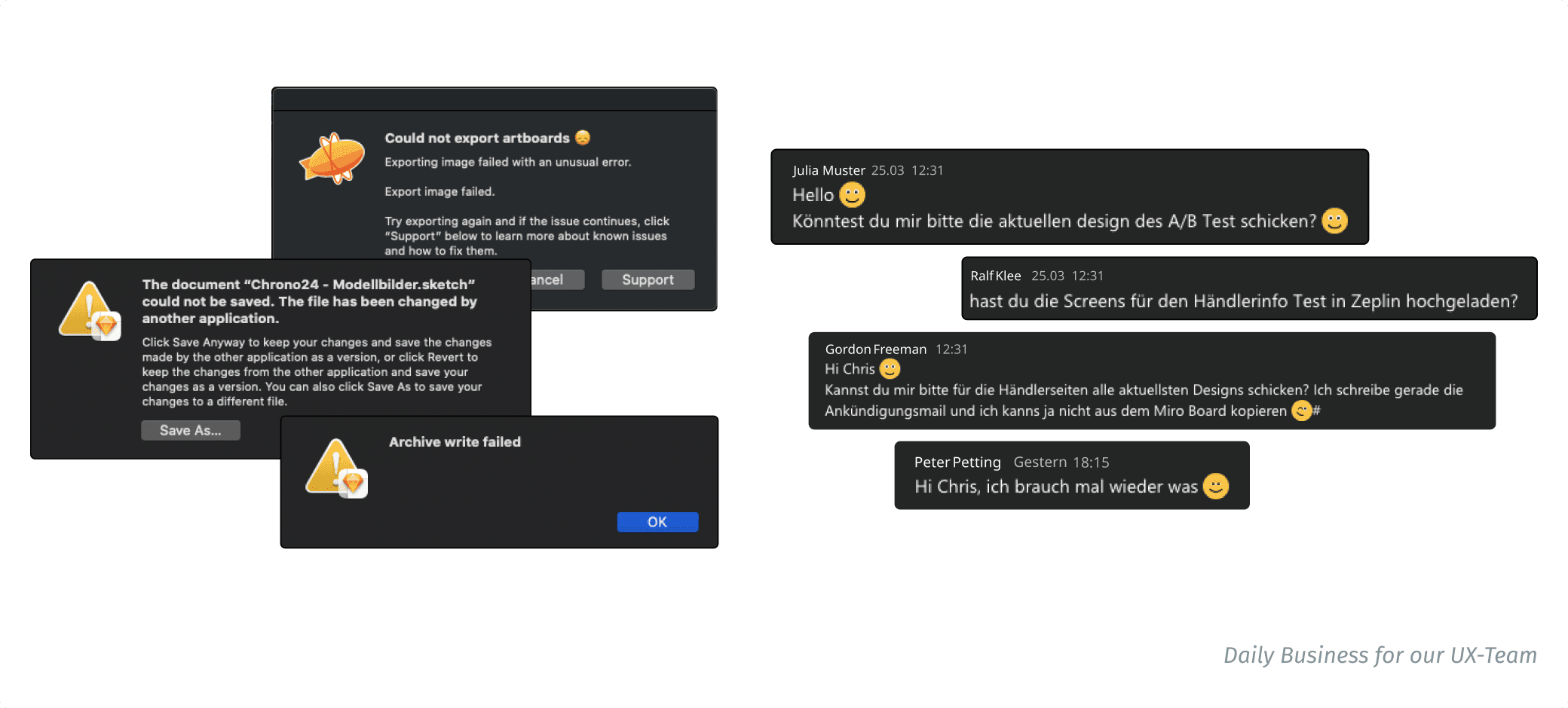 daily bussiness chats