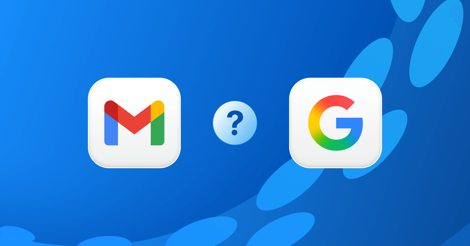 В чем разница между Gmail и аккаунтом Google