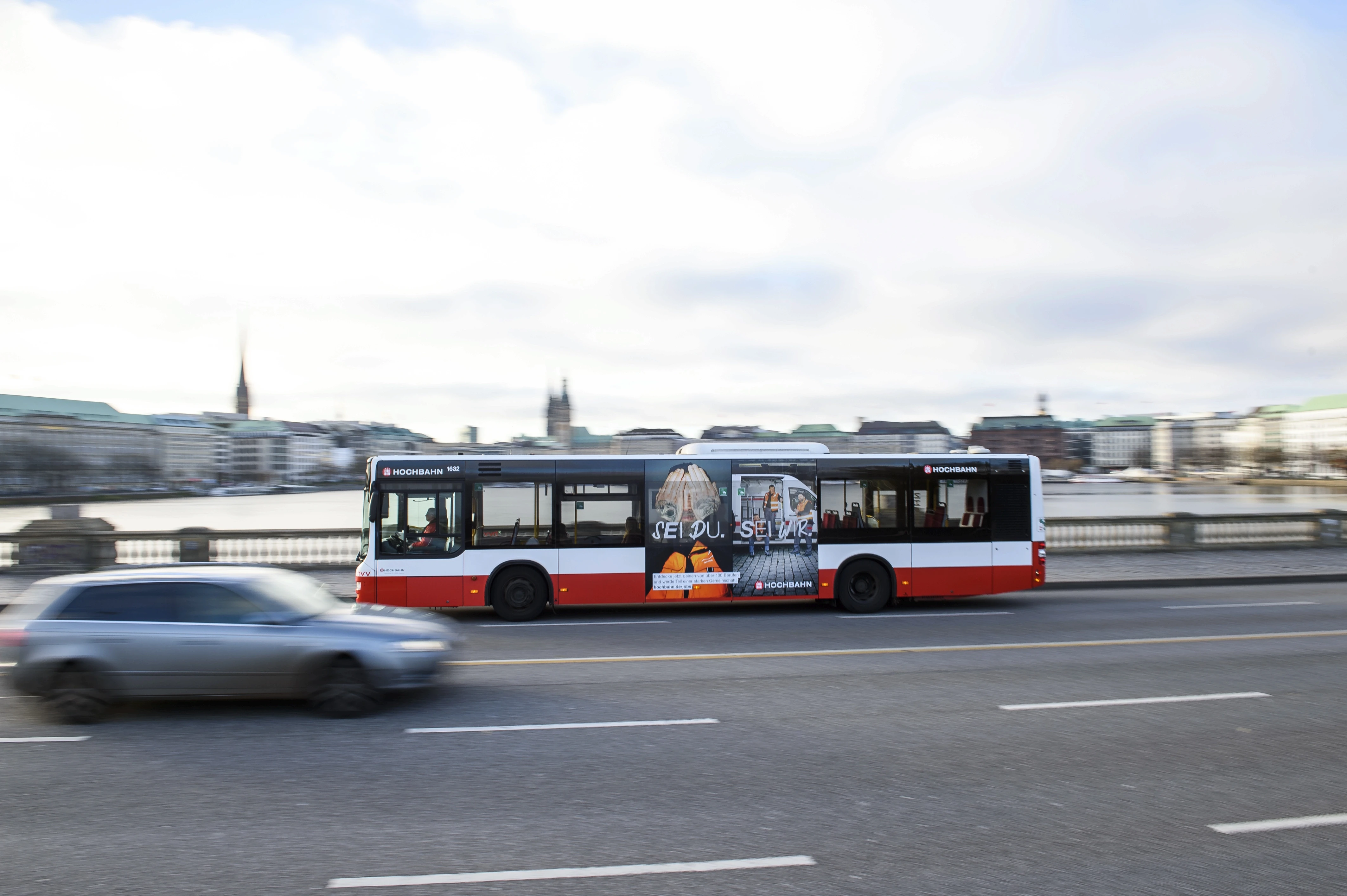 Hamburger Hochbahn Kampagne