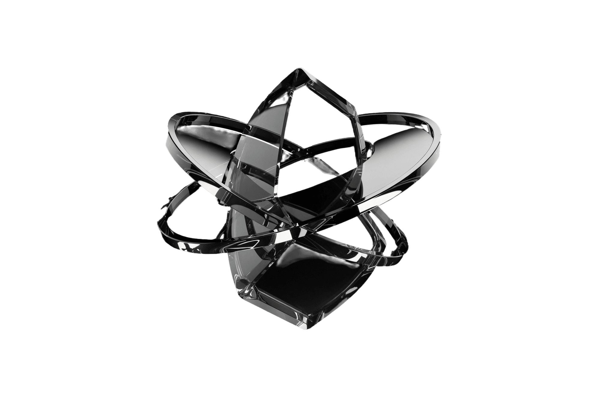 Dark Glas sphere for background