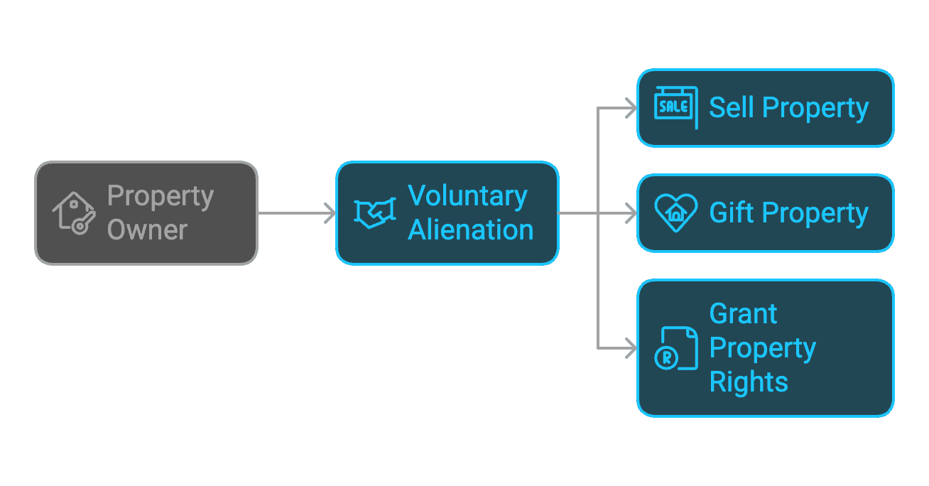 Voluntary Alienation infographic