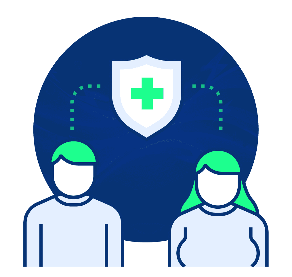 People insured illustration