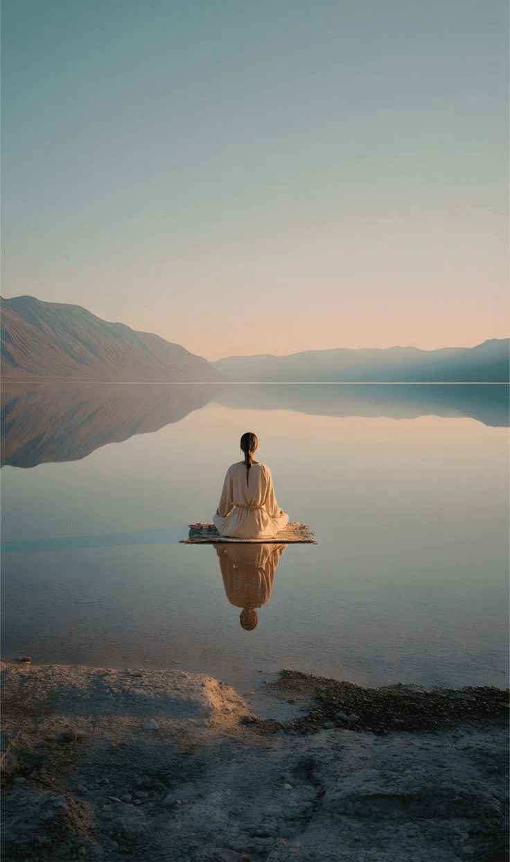 bird flying above water under white sky during daytime photo