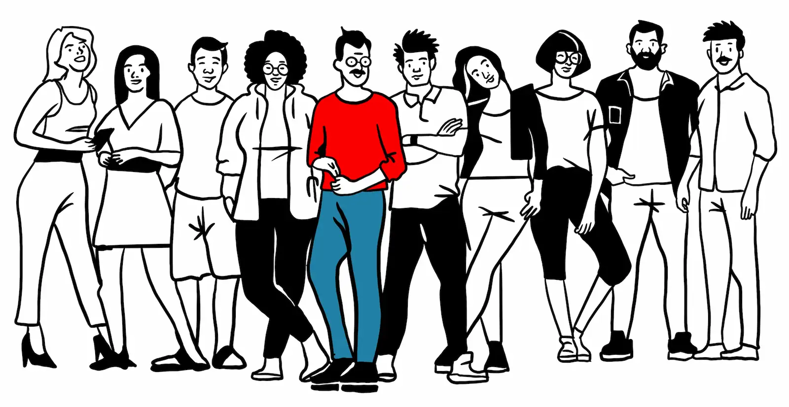 Linkedin Post Illustration